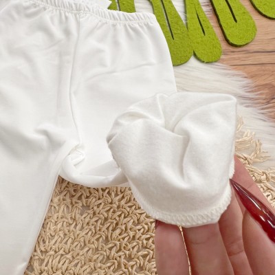 Conj. Body Manga Longa e Calça em Malha Térmica Thermo Dry - Branco